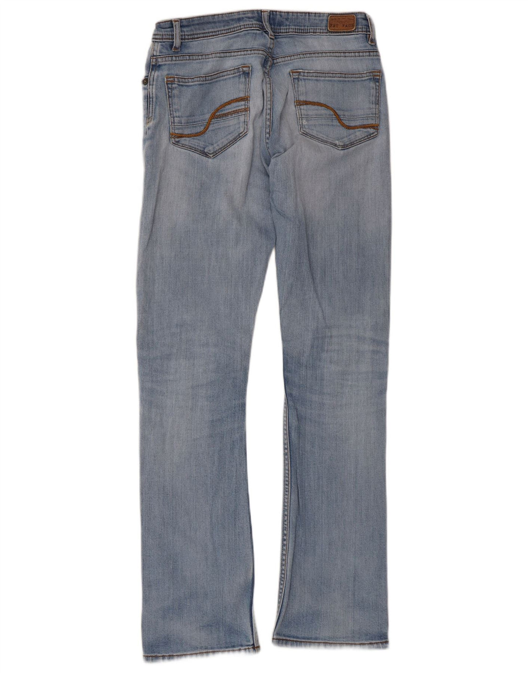 Fat Face Jean bootcut vieilli pour femme UK 8 Small W28 L30 Bleu