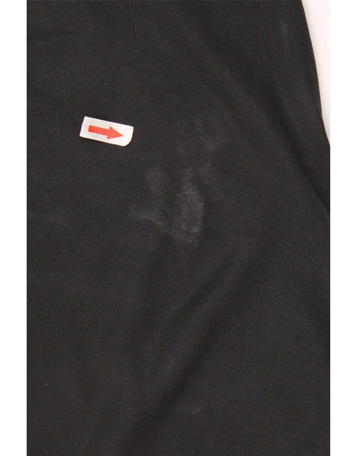 Nike Hommes Dri Fit Zip Neck Pull Survêtement Haut Noir Moyen Polyester