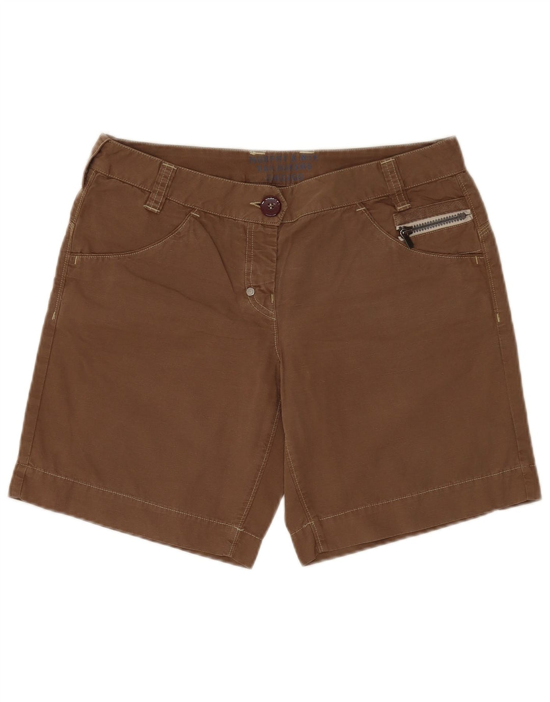 Murphy & Nye Short décontracté pour femme W30 en coton marron moyen