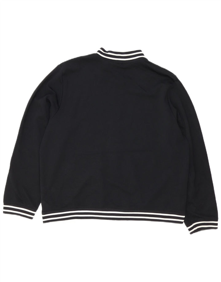 Izod Veste de survêtement pour femme UK 18 XL Noir Polyester