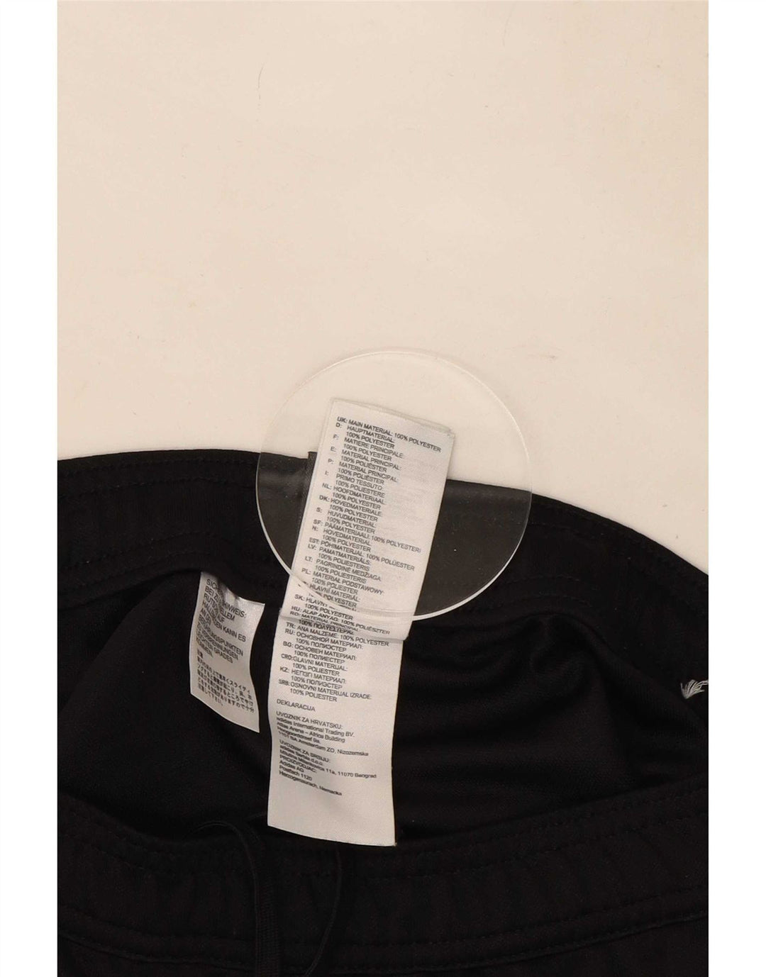 Adidas Pantalon de survêtement pour homme Petit Noir Polyester