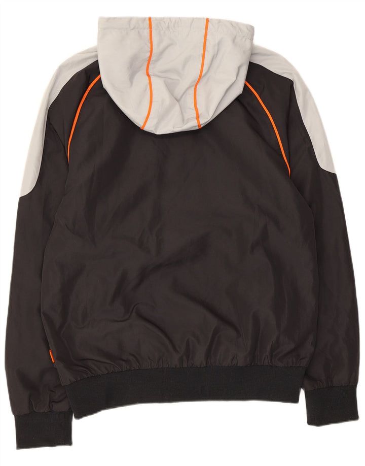 UMBRO Veste de survêtement graphique pour femme UK 14 Noir moyen Colourblock