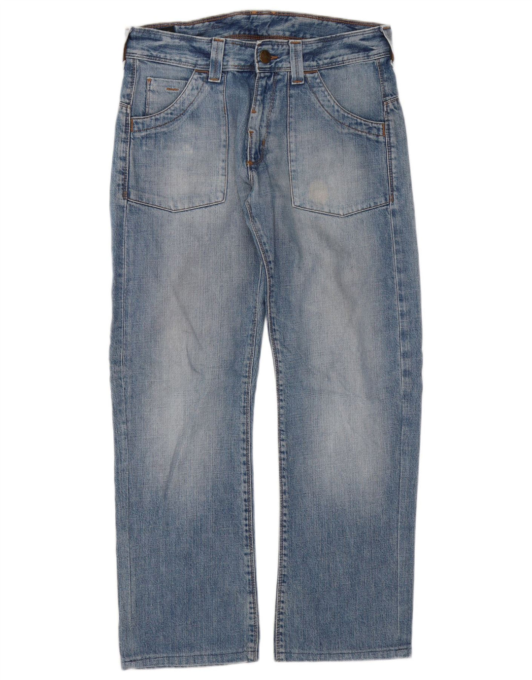 Lee Jean droit Dillon Patch W30 L29 homme bleu coton