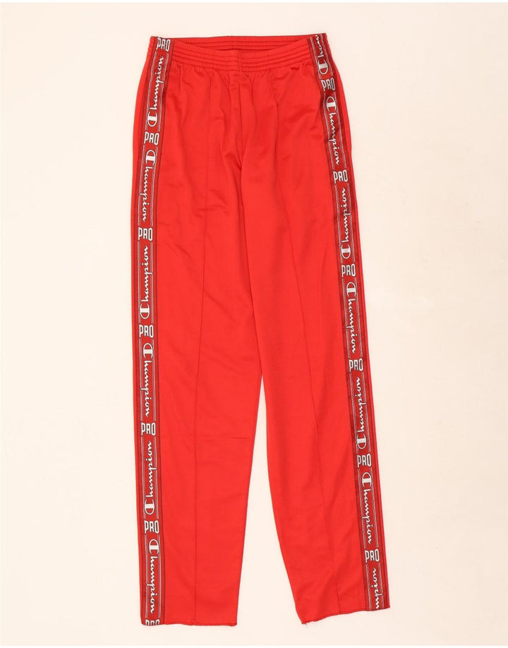 Champion Survêtement complet graphique pour hommes, petit, rouge, polyester color block