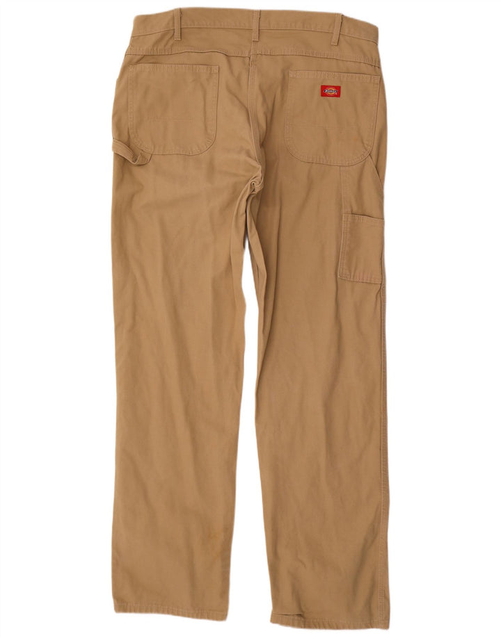 DICKIES Pantalon Cargo Droit Homme W38 L36 Coton Beige