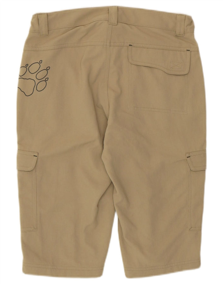 Jack Wolfskin Short Cargo Graphique Garçon 13-14 Ans W28 Beige Polyamide
