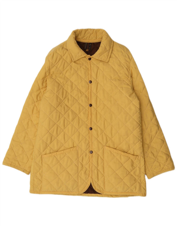 Lavenham Veste matelassée pour homme UK 38 Polyester jaune moyen