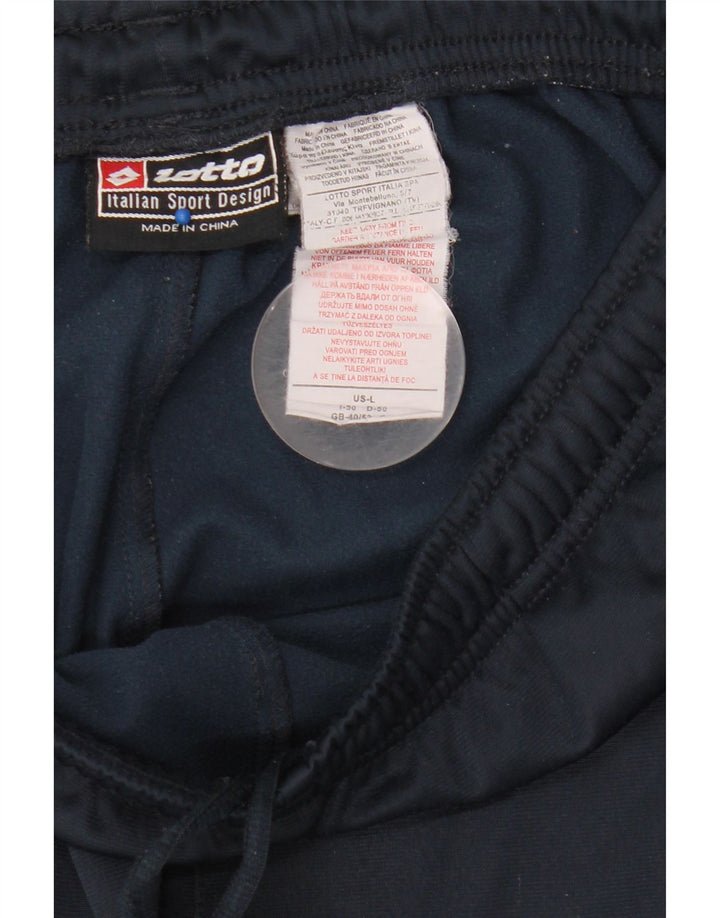 Lotto Pantalon De Survêtement Homme Large Bleu Marine Polyester