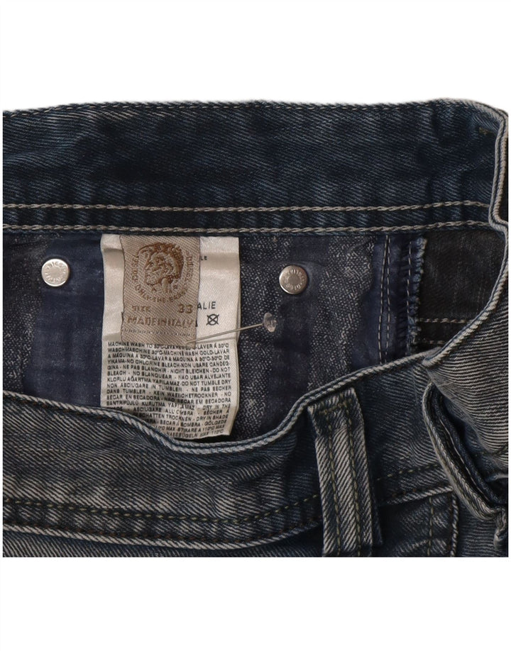 Diesel Jean Droit Homme W33 L34 Bleu Coton