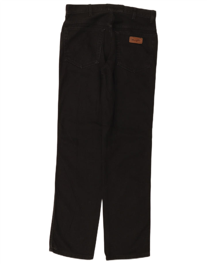 Wrangler Jean droit homme W30 L32 coton noir