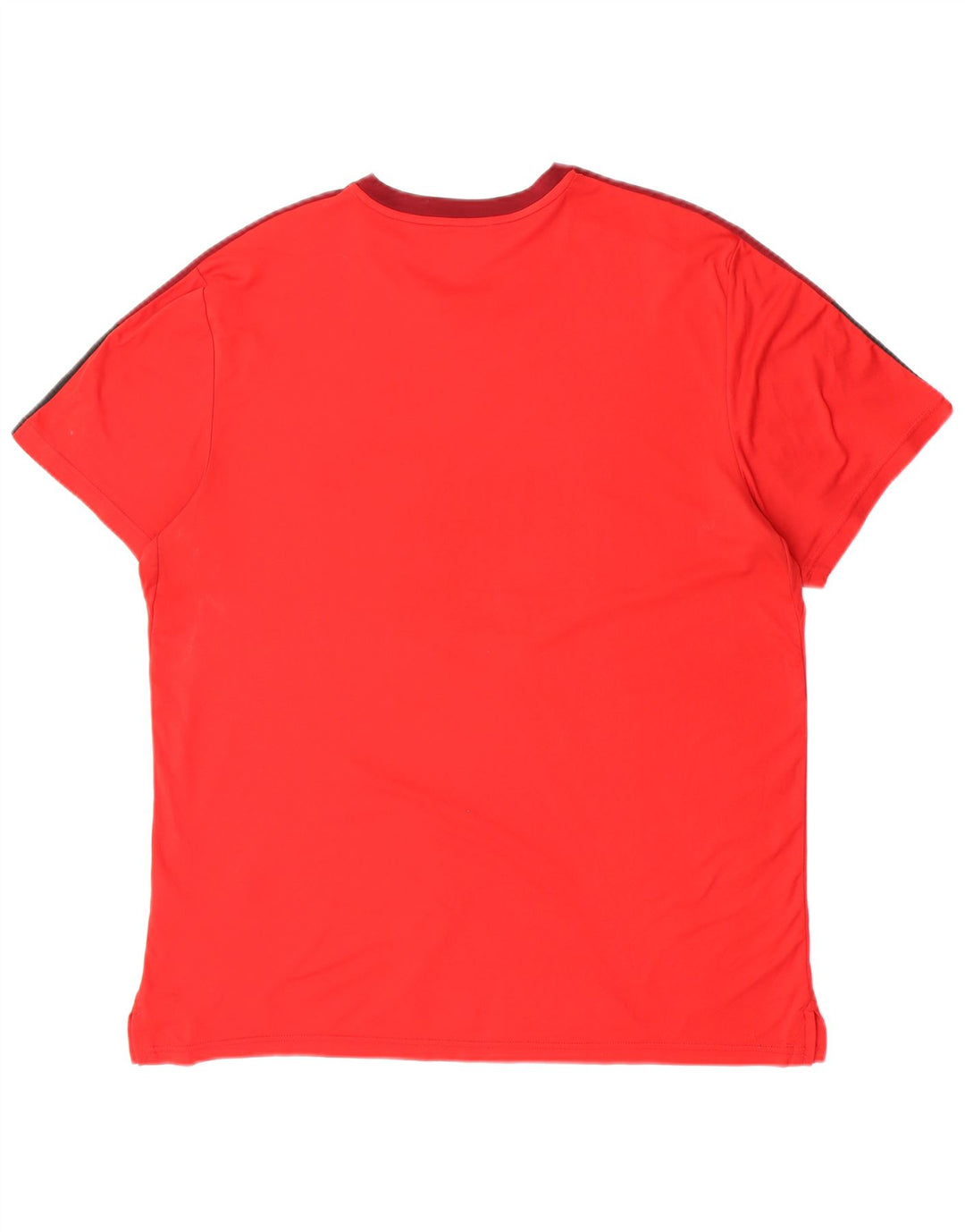Nike T-Shirt Homme Haut XL Rouge Colorblock Polyester