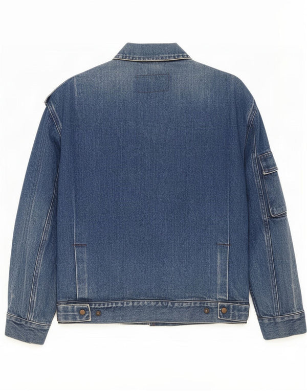 Carrera Veste en jean militaire pour homme UK 38 Bleu moyen Coton