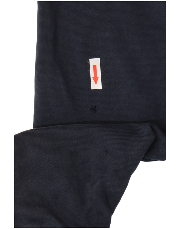 Tommy Hilfiger Sweat-shirt pour homme en coton bleu marine Taille L