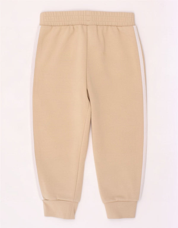 Adidas Pantalon de Survêtement Fille Joggers 2-3 ans Beige Coton