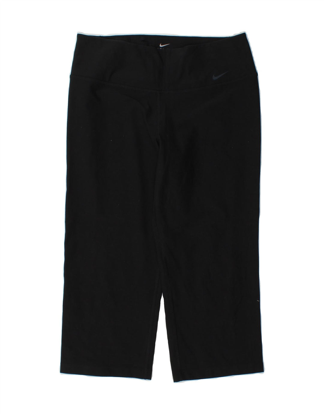 NIKE Womens Capri Leggings UK 12 Medium  Black Polyester Vintage Nike and Second-Hand Nike from Messina Hembry 