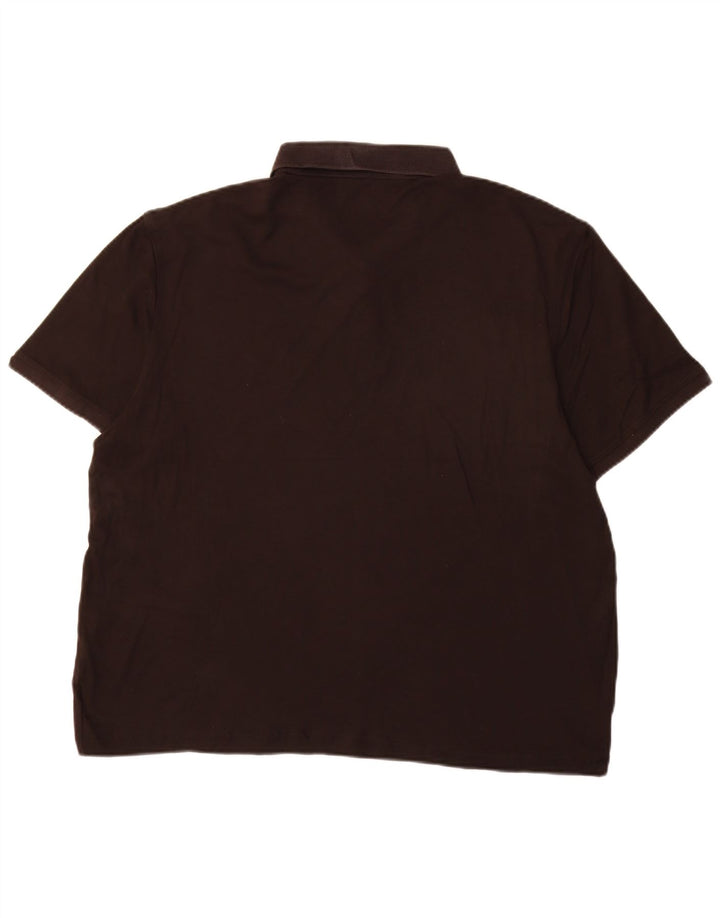 CALVIN KLEIN Polo Homme XL Noir Coton