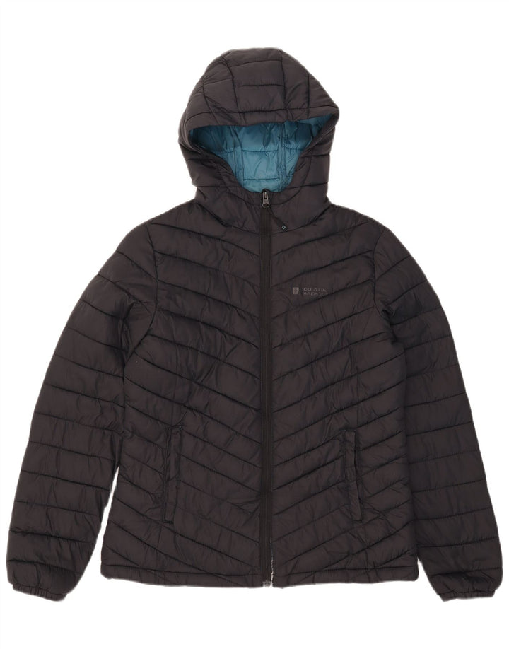 Mountain Warehouse Veste rembourrée à manches courtes pour femme UK 10 Small Noir