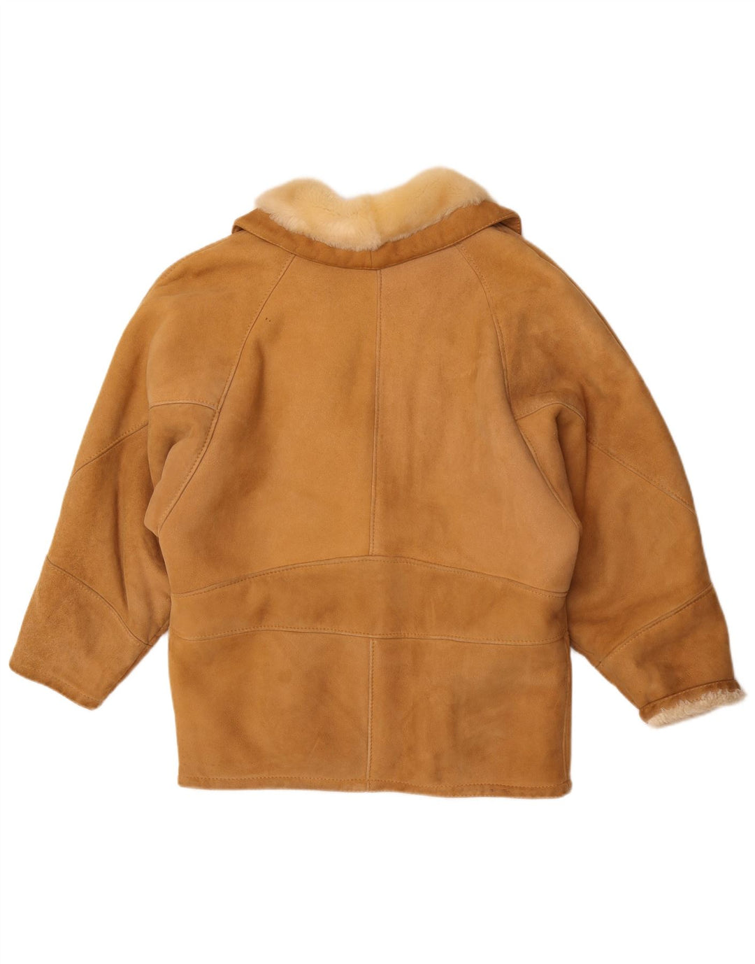 Conbipel Veste Oversize En Peau De Mouton Femme IT 42 Marron Moyen