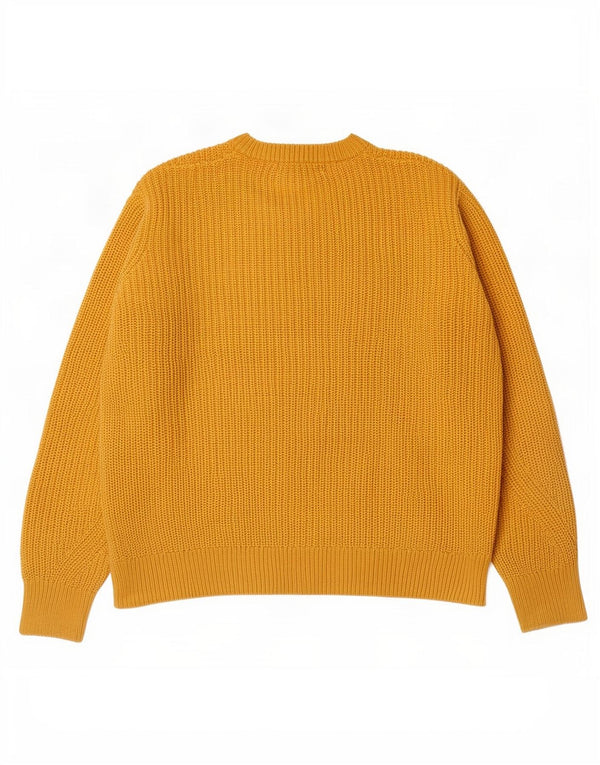 Marks & Spencer Pull à col rond pour femme UK 16 Large Jaune