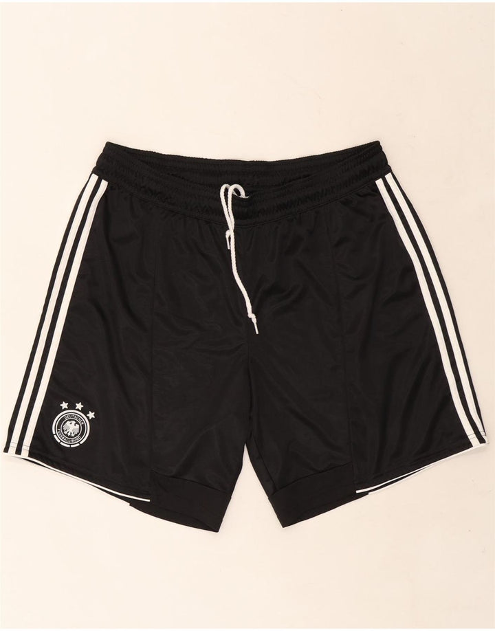 ADIDAS Short de sport Deutscher Fussball Bund pour homme UK 42 Large Noir