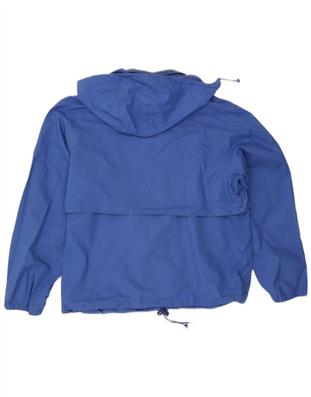 Eddie Bauer Veste de pluie à capuche pour homme UK 40 Large Bleu Polyester