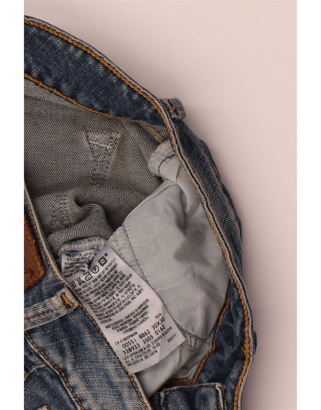Levi's Jean Flare Femme W30 L30 Bleu Coton