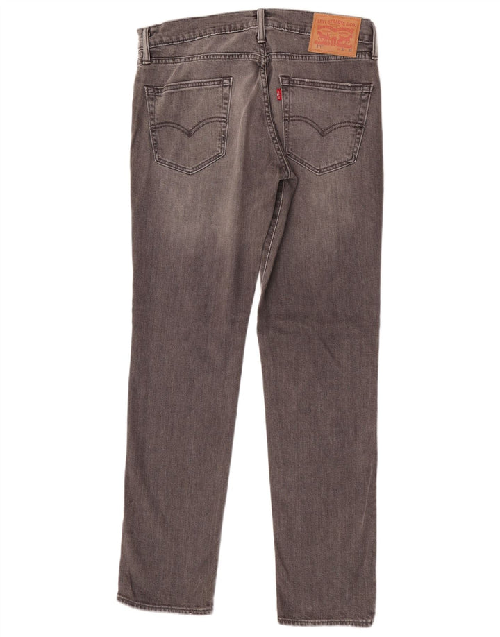 Levi's Jean Slim 511 Homme W33 L32 Gris Coton