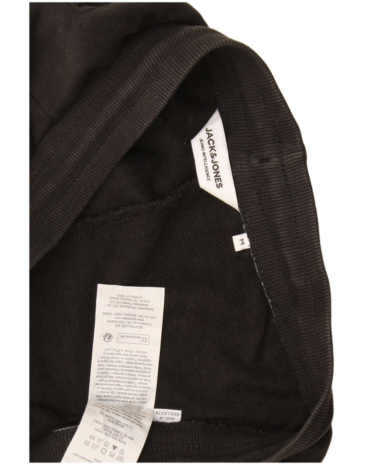 Jack & Jones Short de Sport Homme Noir Moyen Coton