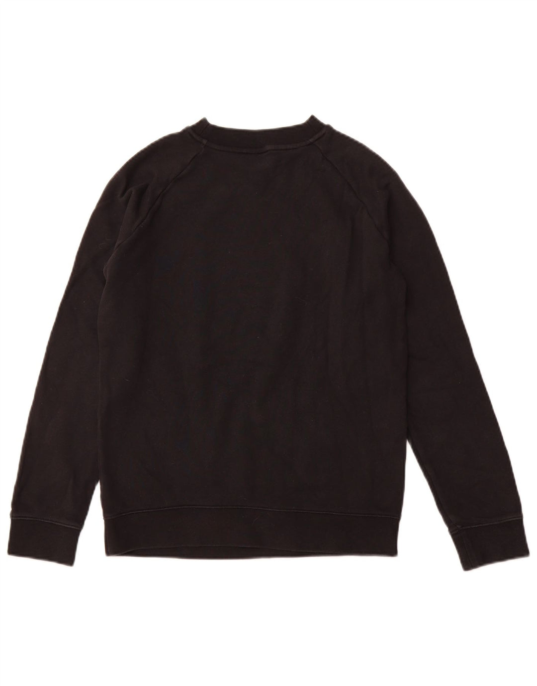 ADIDAS Sweat-shirt graphique pour femme UK 10 Petit coton noir