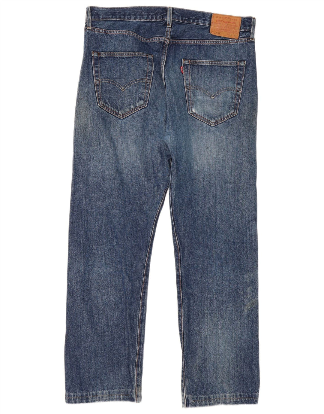 Levi's Jean Droit 501 Homme Bleu W36 L30 Coton