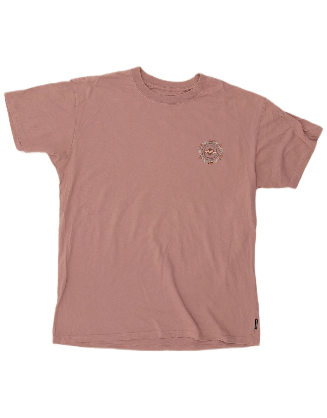 BILLABONG T-Shirt Graphique Homme XL Rose Floral