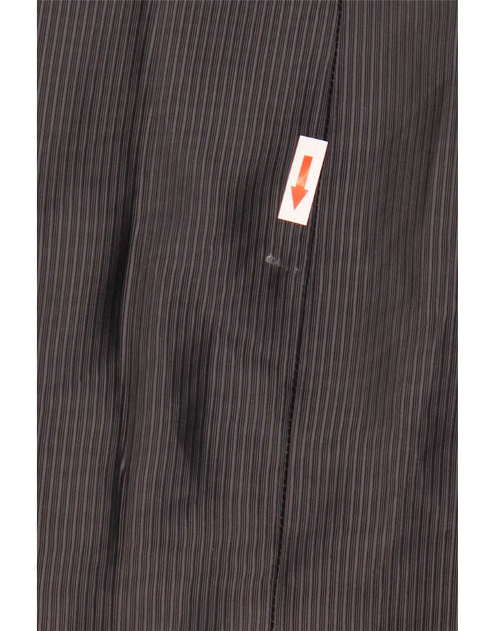 Carlo Pignatelli Veste Blazer 4 Boutons pour Homme IT 50 Grandes Rayures Noires