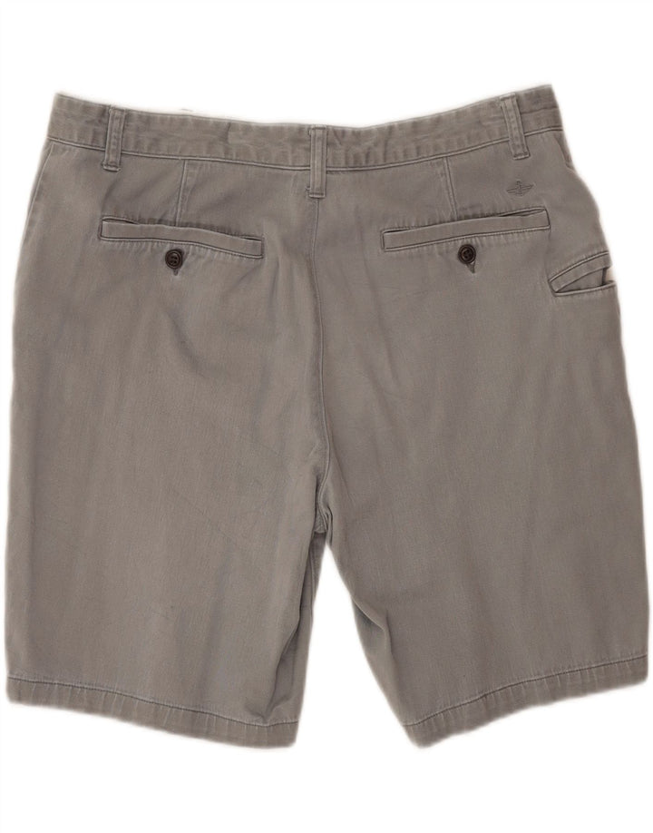 DOCKERS Mens Chino Shorts W36 Large Grey Cotton Vintage Dockers and Second-Hand Dockers from Messina Hembry 