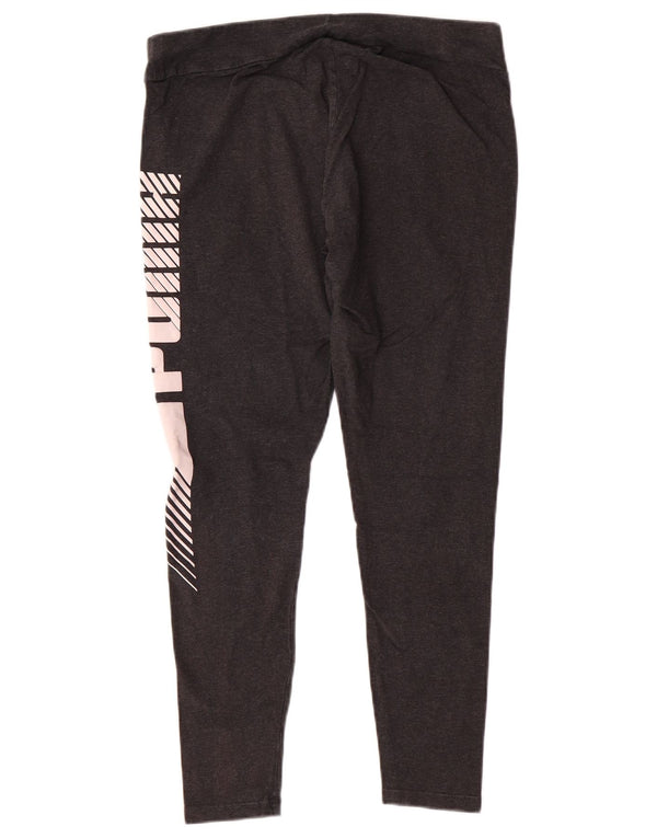 PUMA Legging graphique pour femme UK 14 Large Gris
