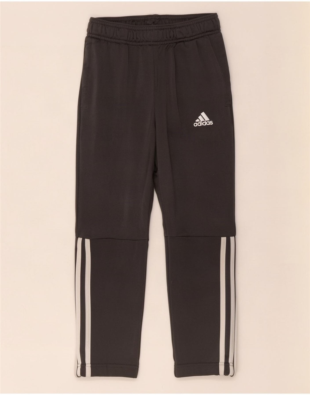 Pantalon de survêtement Adidas garçon 7-8 ans gris polyester