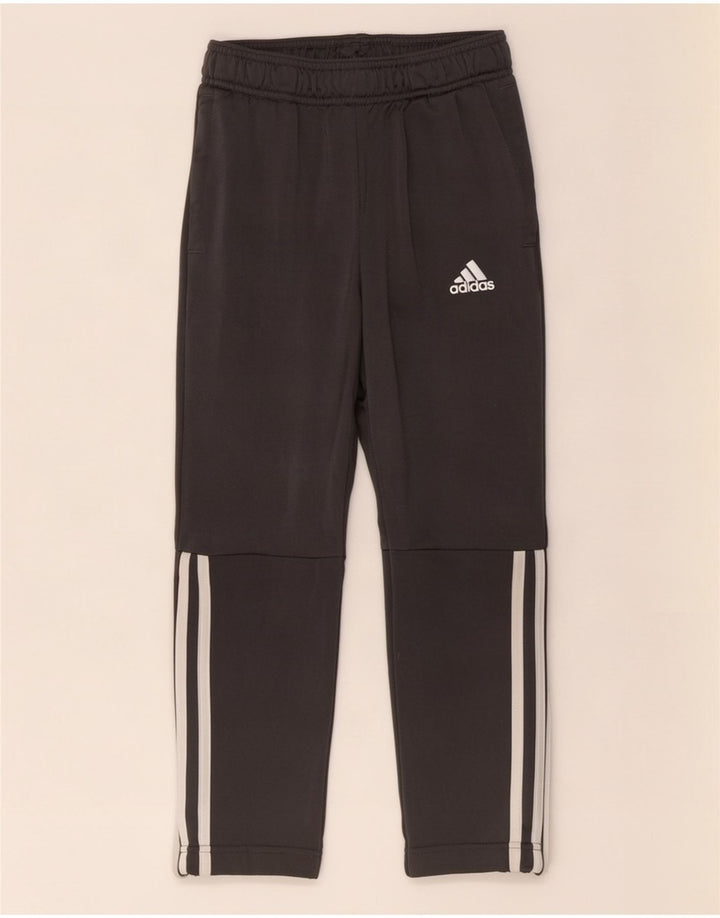 Pantalon de survêtement Adidas garçon 7-8 ans gris polyester