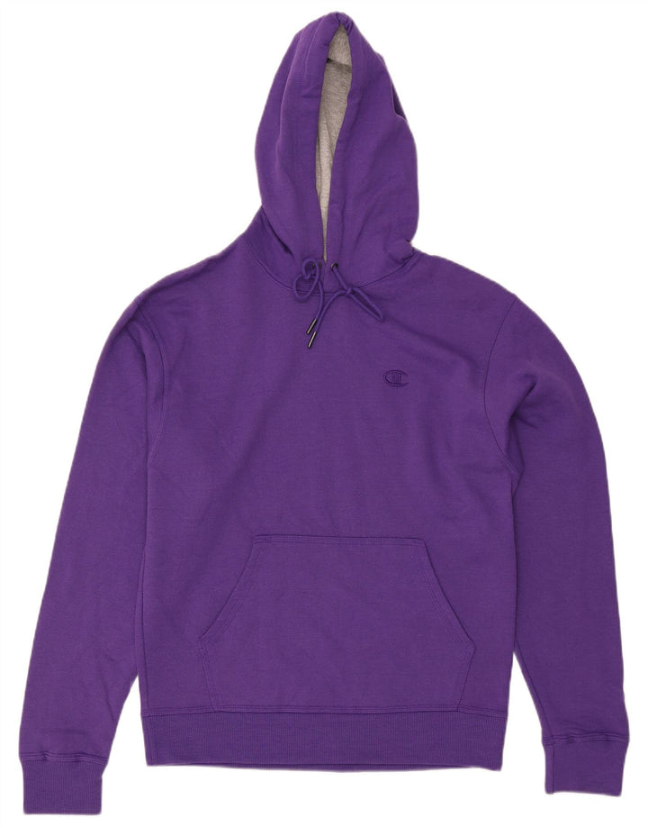 Champion Pull à capuche pour homme Petit Violet Coton