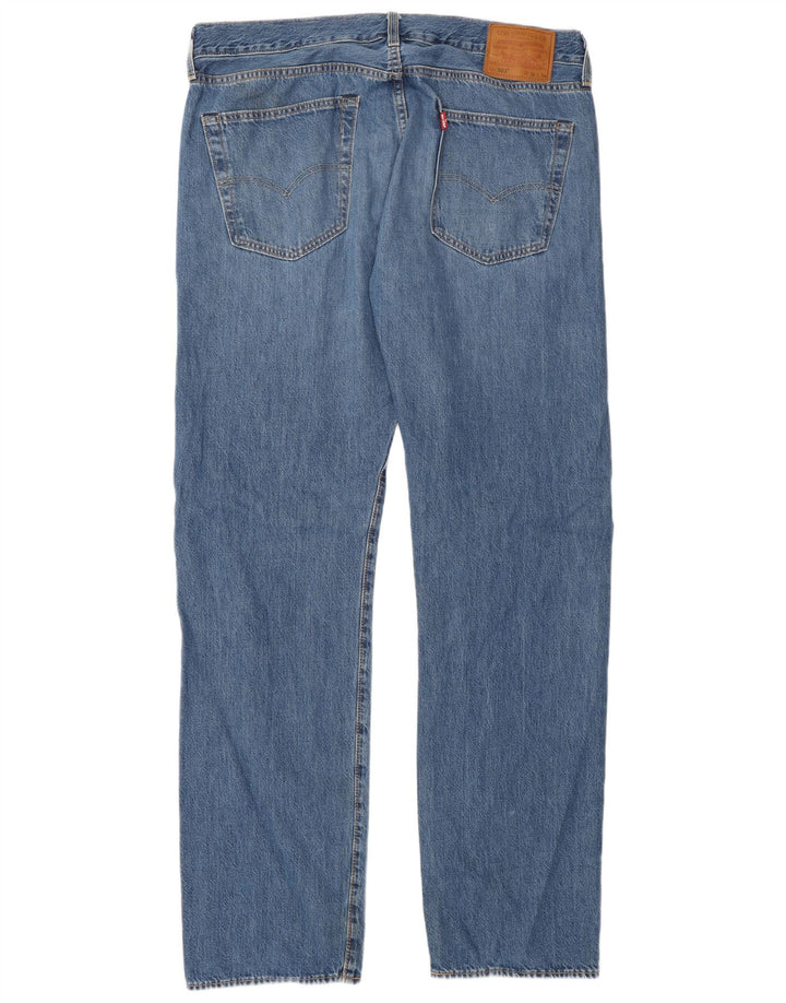 Levi's Jean Droit 501 Homme Bleu W36 L34 Coton