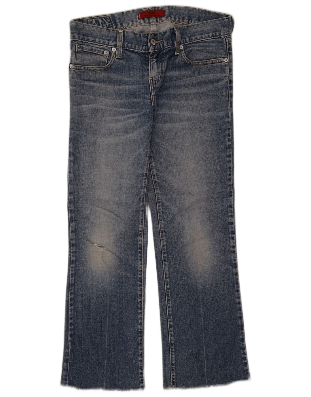 Levi's Jean Droit Eve W30 L26 Femme Bleu Coton