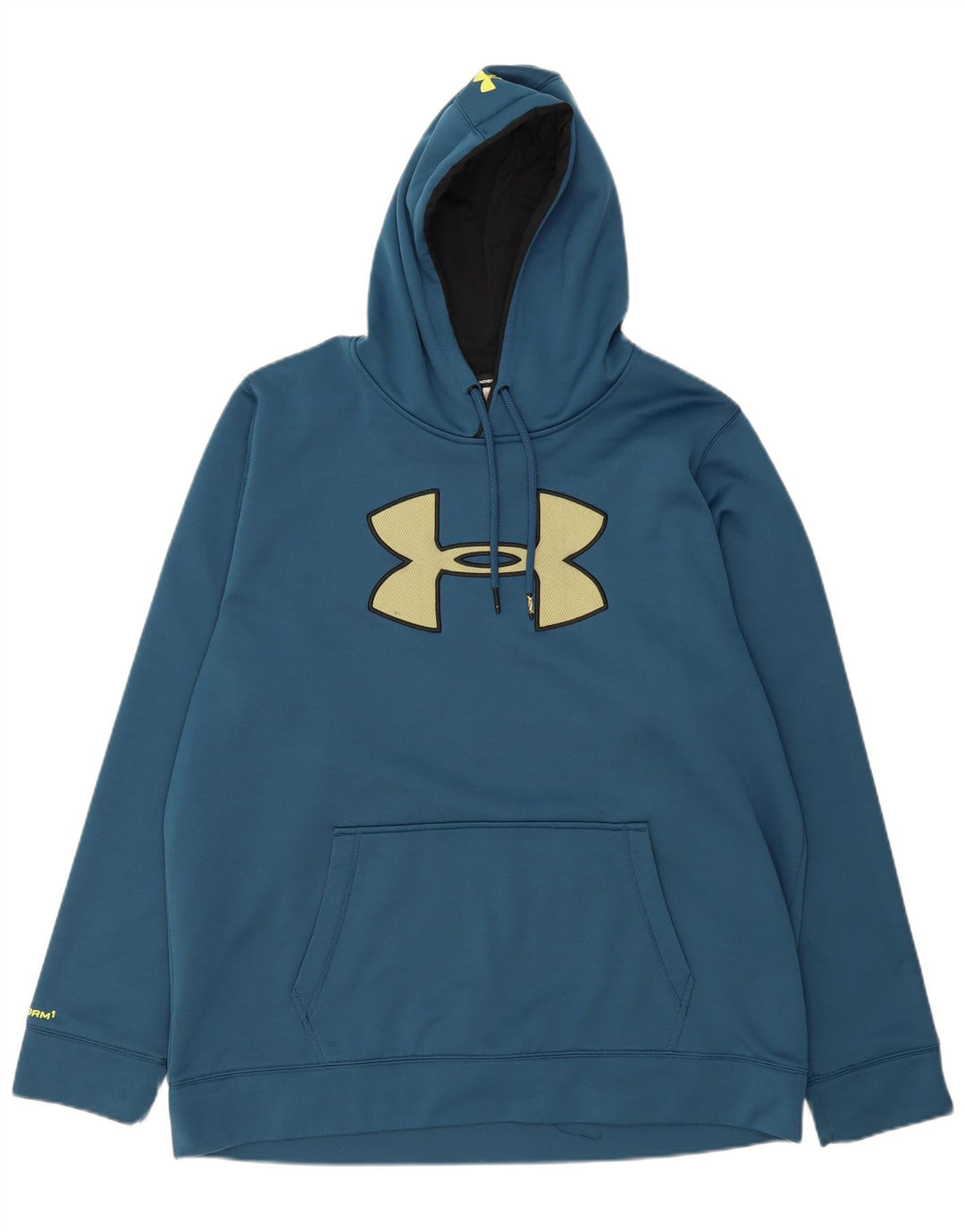 UNDER ARMOUR Pull à capuche graphique Heat Gear pour homme 2XL Bleu