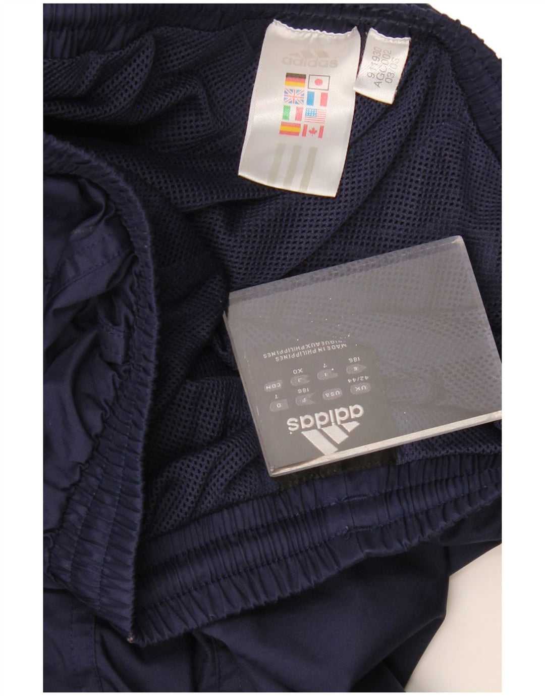 ADIDAS Pantalon de survêtement pour homme UK 42/44 Large Bleu marine