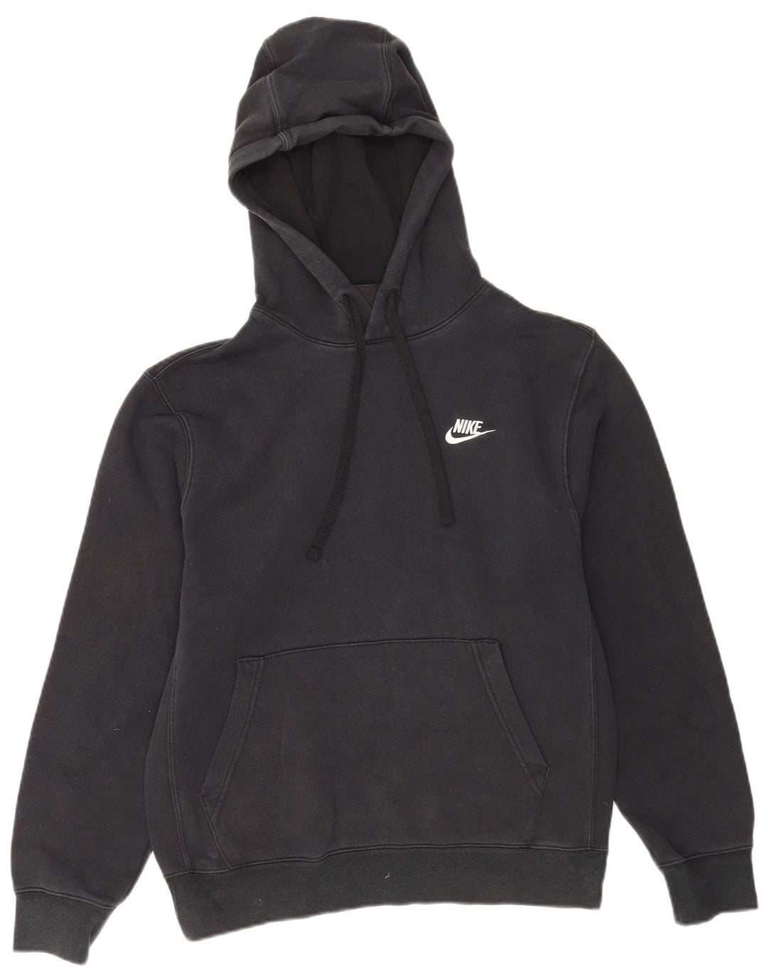 Nike Pull à capuche pour homme Petit coton noir