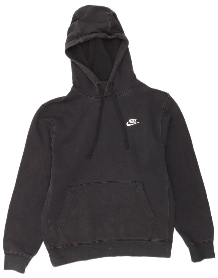 Nike Pull à capuche pour homme Petit coton noir