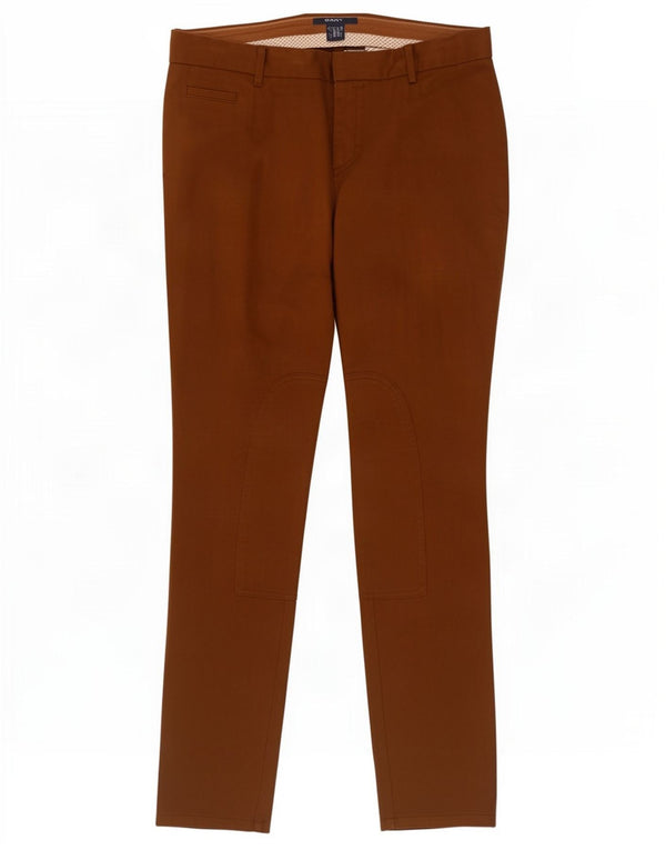 Gant Pantalon Chino Skinny Femme UK 16 Large W36 L33 Coton Marron