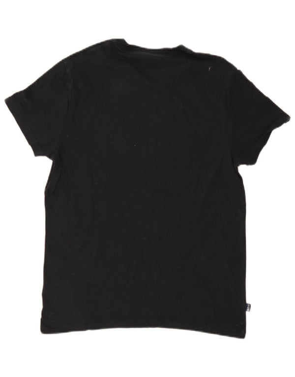 Superdry T-Shirt Homme Noir Moyen Coton