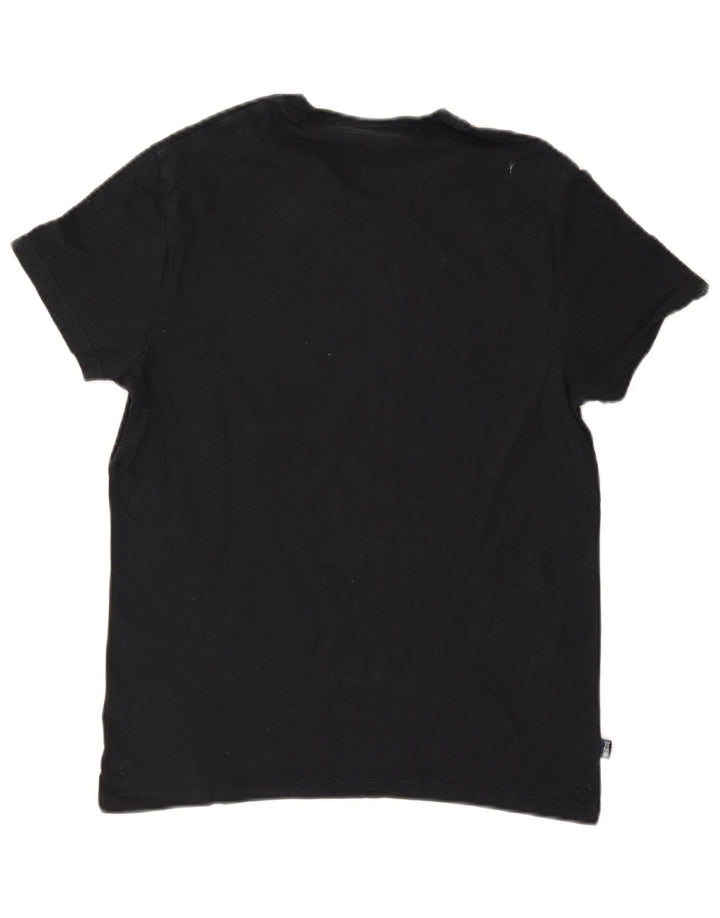 Superdry T-Shirt Homme Noir Moyen Coton