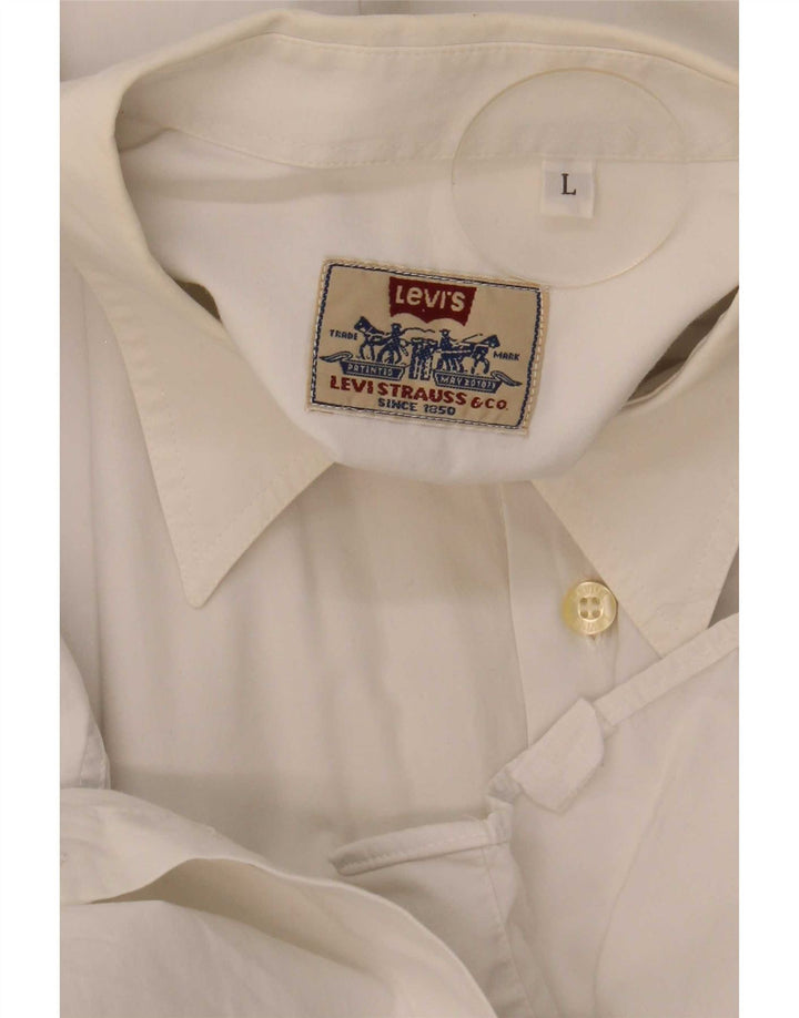Levi's Chemise Large Homme Blanc