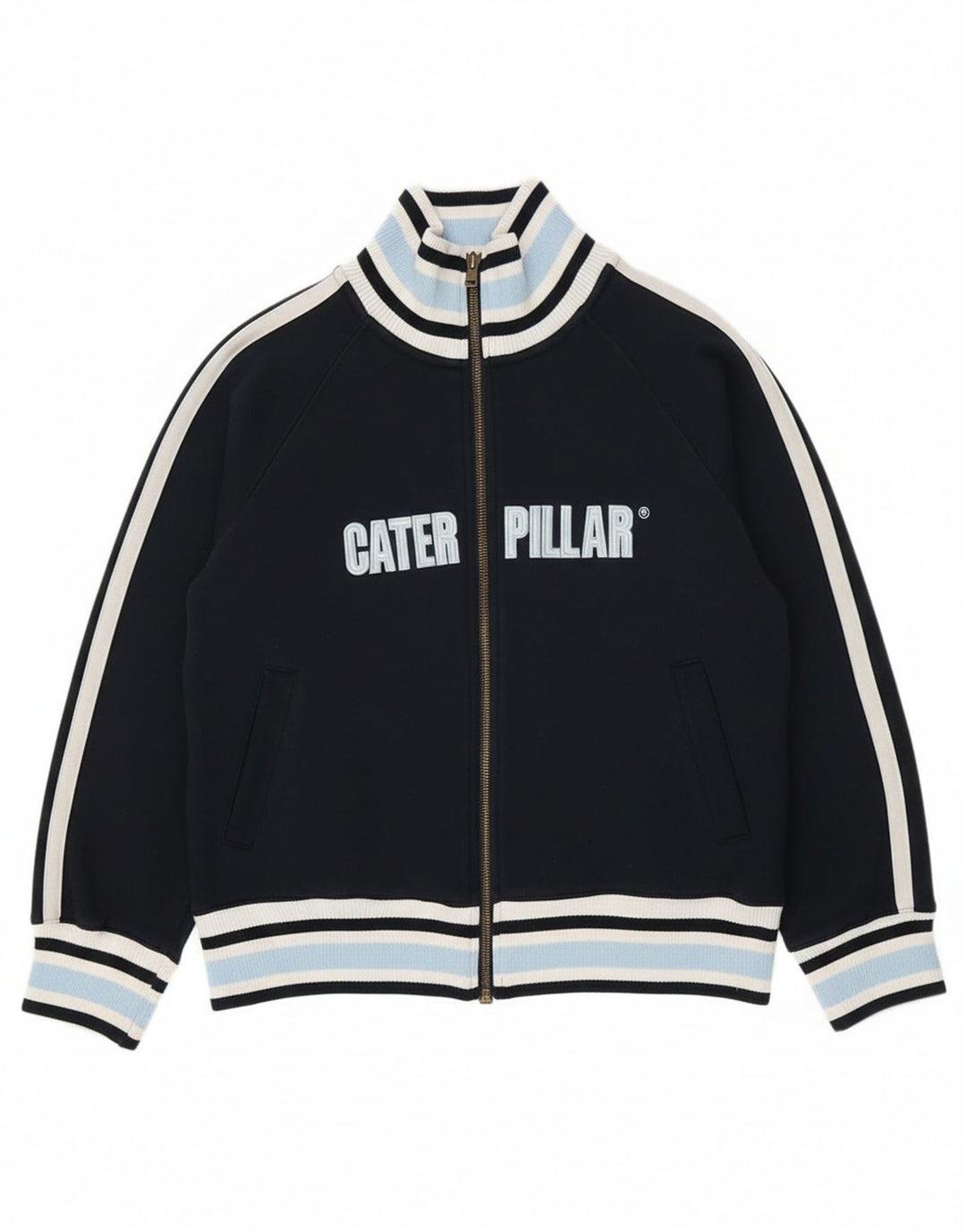 Caterpillar Veste de Survêtement Graphique Garçon 13-14 Ans Bleu Marine