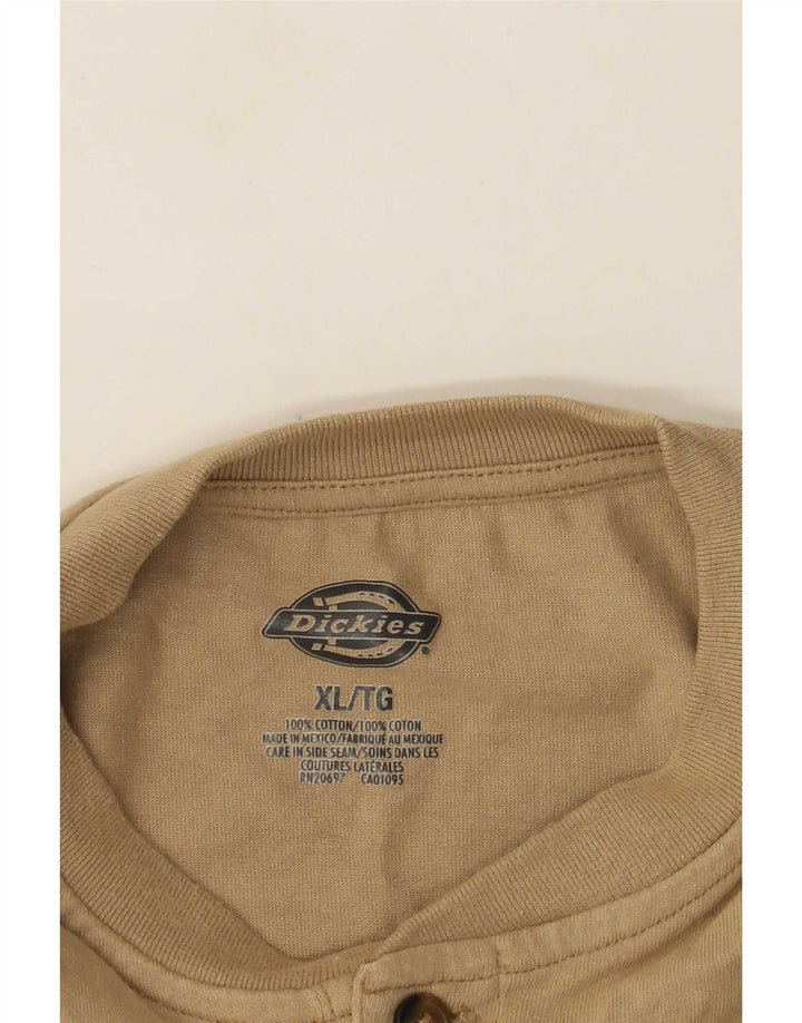 Dickies Homme Regular T-Shirt Top XL Coton Beige