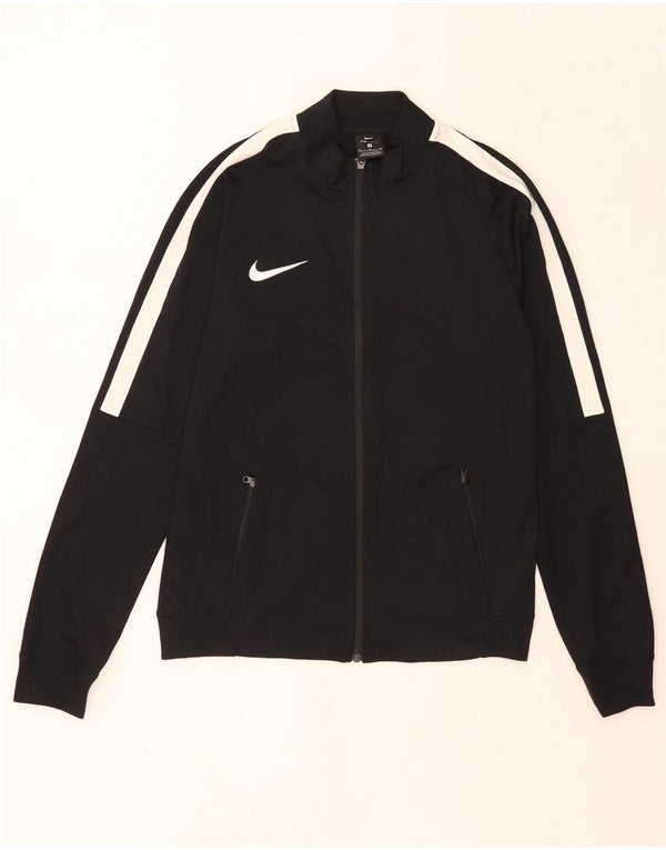 Nike Veste de survêtement Dri Fit pour homme Noir moyen Colorblock Sports